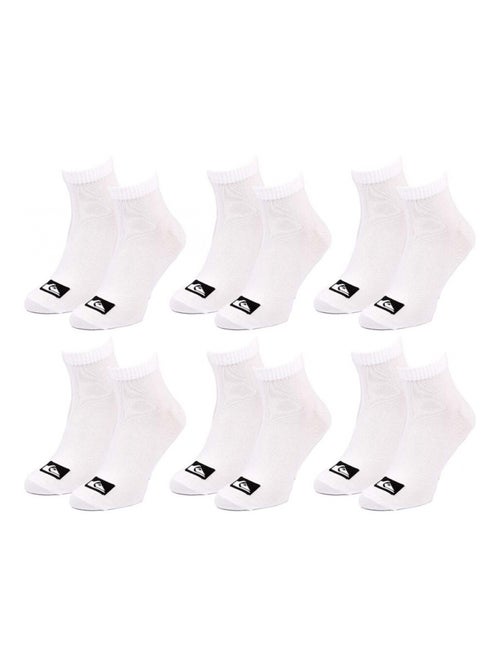 Calcetines QUIKSILVER QUARTER - Pack de 6 - Kiabi Calcetines QUIKSILVER QUARTER - Pack de 6 - Kiabi