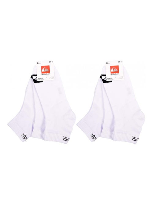 Calcetines QUIKSILVER QUARTER - Pack de 6 - Kiabi Calcetines QUIKSILVER QUARTER - Pack de 6 - Kiabi