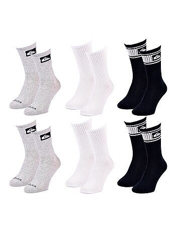 Calcetines QUIKSILVER REGULAR CREW - Pack de 6