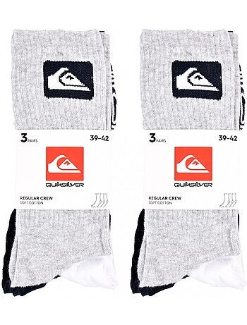 Calcetines QUIKSILVER REGULAR CREW - Pack de 6