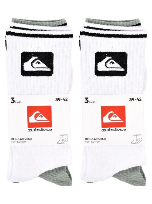 Calcetines QUIKSILVER REGULAR CREW - Pack de 6 - Kiabi