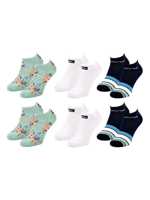 Calcetines QUIKSILVER SNEAKER - Pack de 6 - Kiabi
