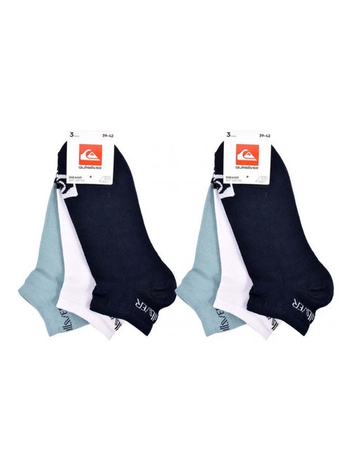 Calcetines QUIKSILVER SNEAKER - Pack de 6 - Kiabi Calcetines QUIKSILVER SNEAKER - Pack de 6 - Kiabi