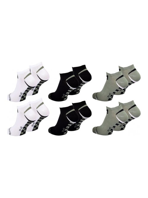 Calcetines QUIKSILVER SNEAKER - Pack de 6 - Kiabi