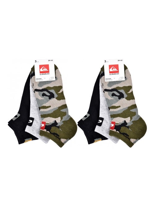 Calcetines QUIKSILVER SNEAKER - Pack de 6 - Kiabi