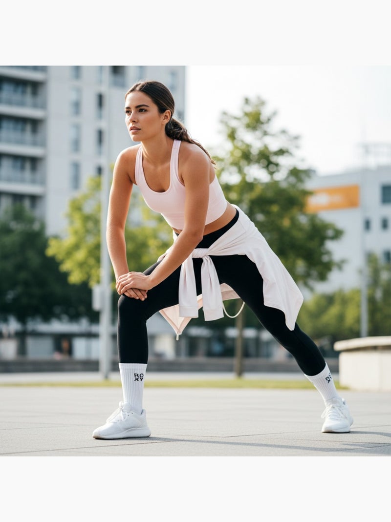 Calcetines ROXY Mujer Crew – Pack 6 Pares Blanco - Kiabi