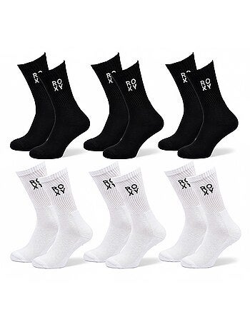 Calcetines ROXY Mujer Crew – Pack 6 Pares