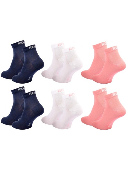 Calcetines ROXY QUARTER - Pack de 6 - Kiabi
