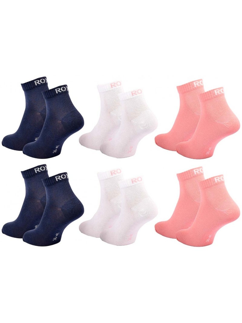 Calcetines ROXY QUARTER - Pack de 6 Multicolor - Kiabi