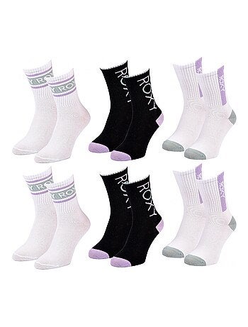 Calcetines ROXY REGULAR CREW - Pack de 6