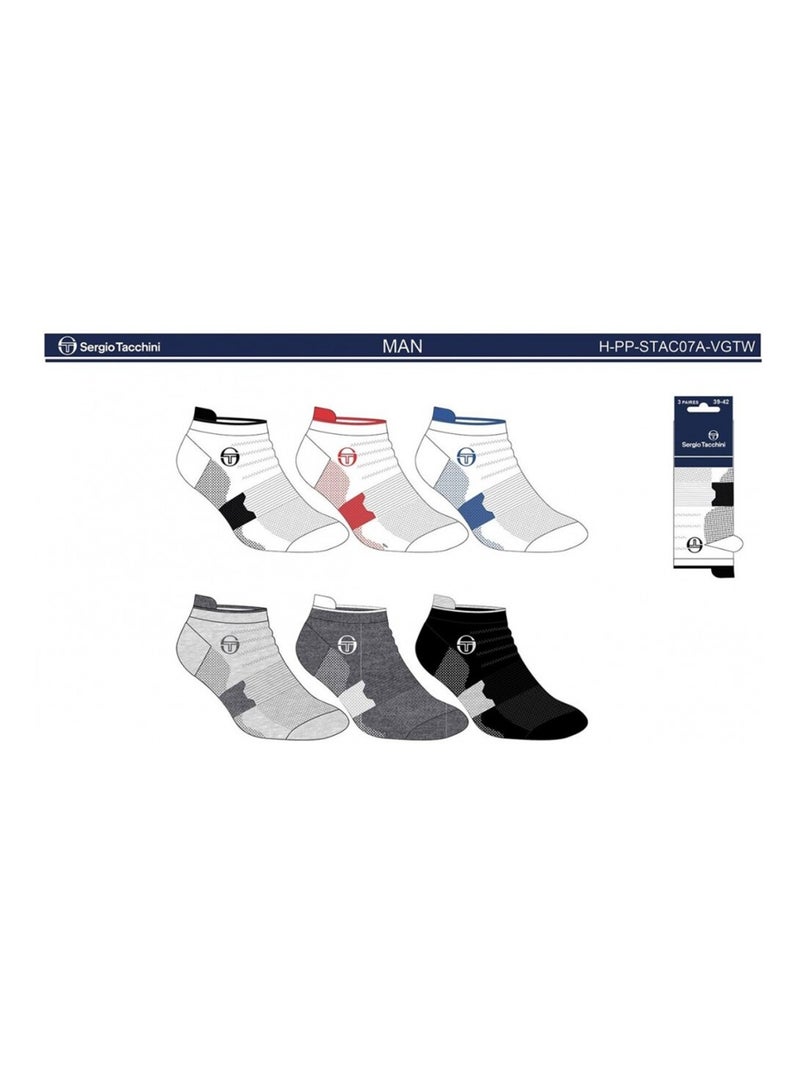 Calcetines Sergio Tacchini - Pack de 6 Dorado/Oro - Kiabi