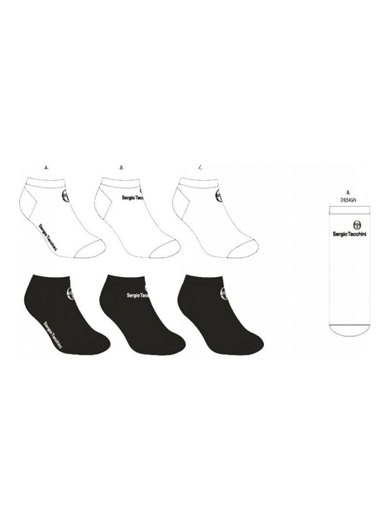 Calcetines SERGIO TACCHINI - Pack de 6 Multicolor - Kiabi
