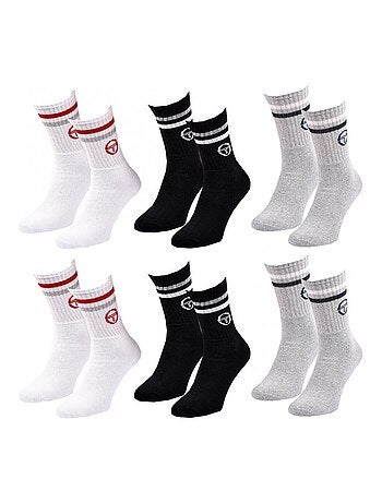 Calcetines Sergio Tacchini - Pack de 6