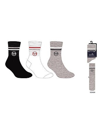 Calcetines Sergio Tacchini - Pack de 6