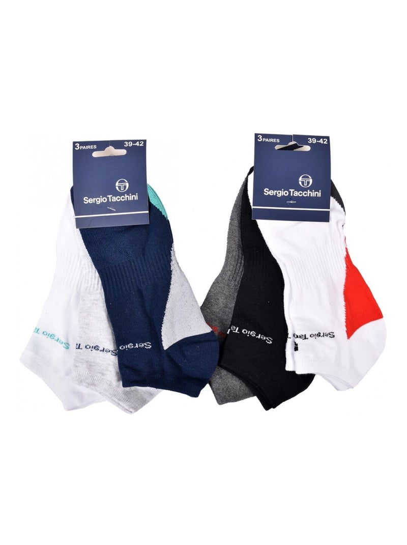Calcetines SERGIO TACCHINI - Pack de 6 Multicolor - Kiabi
