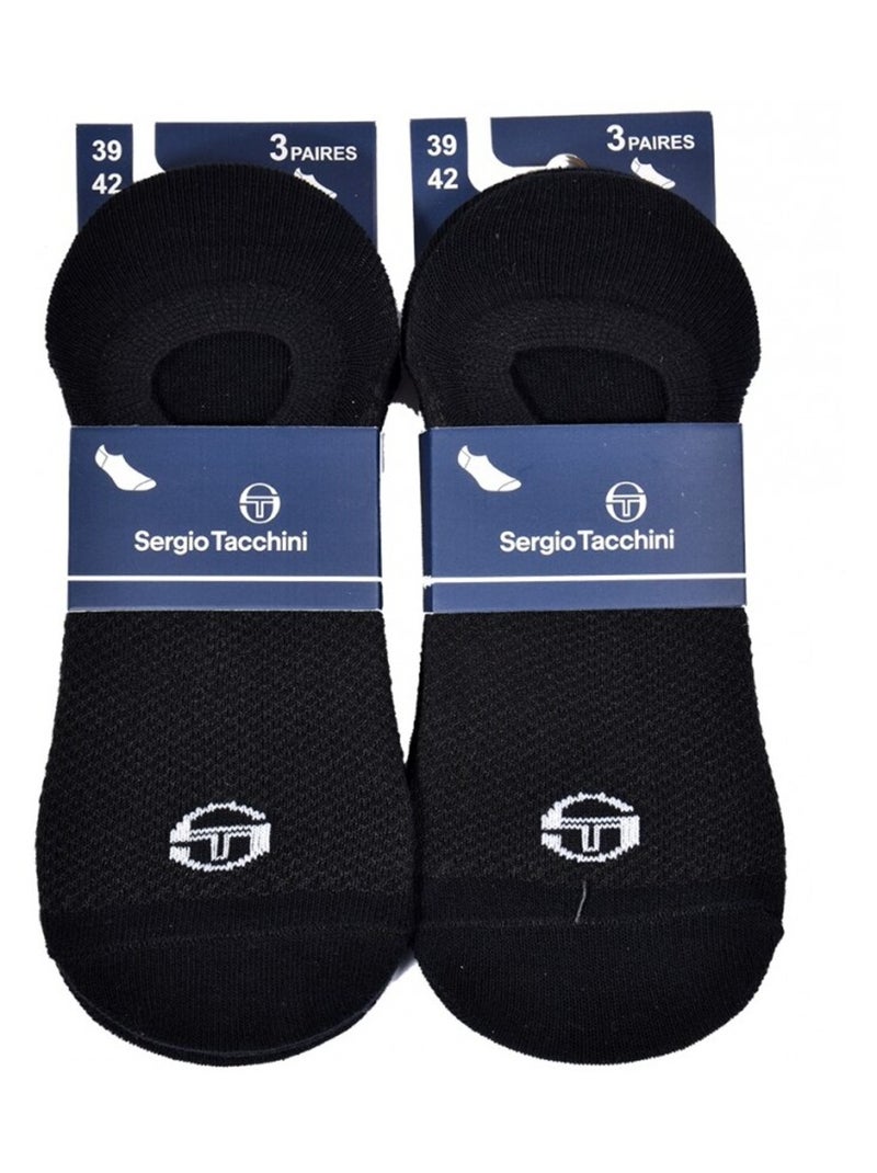 Calcetines SERGIO TACCHINI - Pack de 6 Negro - Kiabi