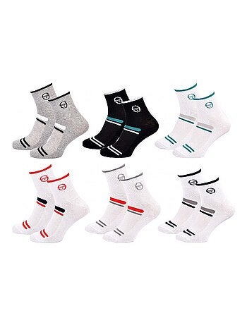 Calcetines SERGIO TACCHINI QUARTER - Pack de 6