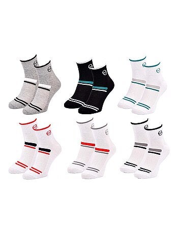 Calcetines SERGIO TACCHINI QUARTER - Pack de 6