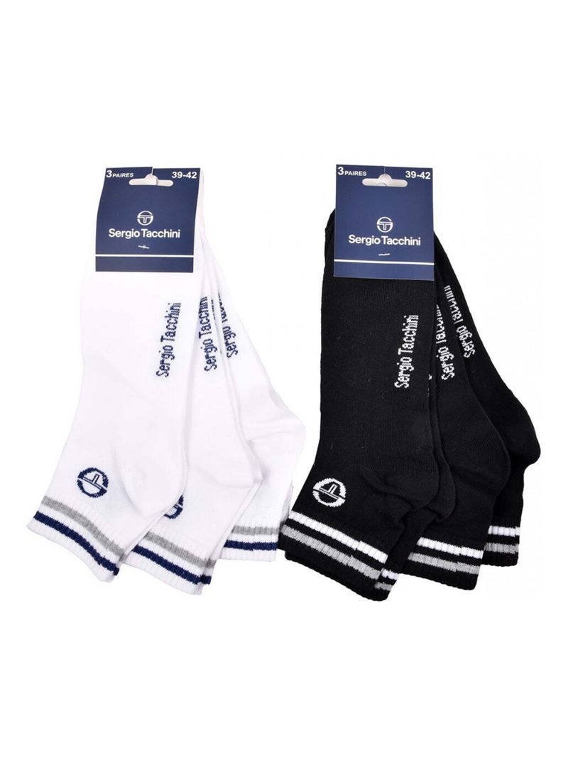 Calcetines SERGIO TACCHINI QUARTER - Pack de 6 Multicolor - Kiabi