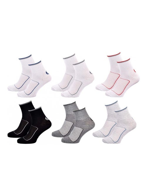 Calcetines SERGIO TACCHINI QUARTER - Pack de 6 - Kiabi