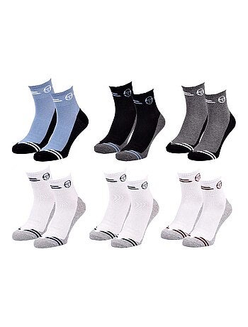 Calcetines SERGIO TACCHINI QUARTER - Pack de 6