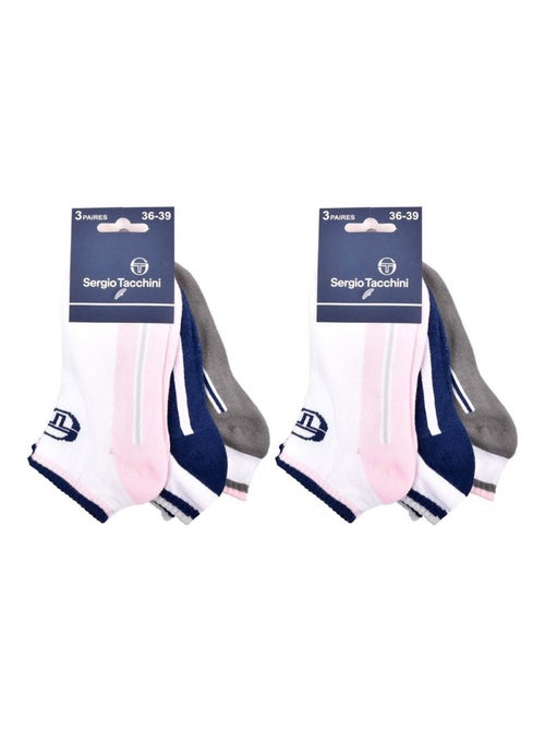 Calcetines SERGIO TACCHINI SNEAKER - Pack de 6 - Kiabi