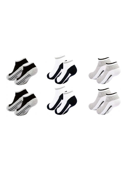 Calcetines SERGIO TACCHINI SNEAKER - Pack de 6 - Kiabi