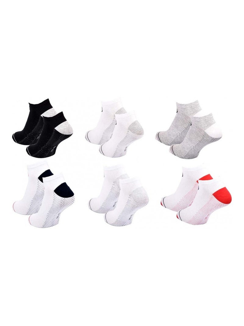 Calcetines SERGIO TACCHINI SNEAKER - Pack de 6 Multicolor - Kiabi