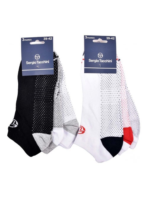 Calcetines SERGIO TACCHINI SNEAKER - Pack de 6 - Kiabi Calcetines SERGIO TACCHINI SNEAKER - Pack de 6 - Kiabi