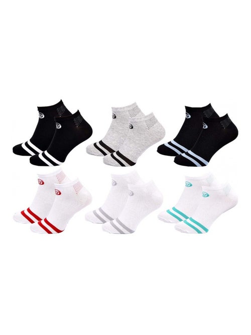 Calcetines SERGIO TACCHINI SNEAKER - Pack de 6 - Kiabi