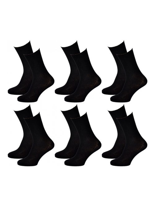 Calcetines sin elastano mujer Especial Piernas sensibles - Pack de 12 - Kiabi