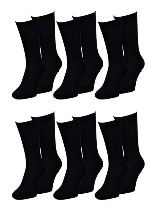 Calcetines sin elastico hombre Especial Piernas sensibles - Pack de 6 - Kiabi