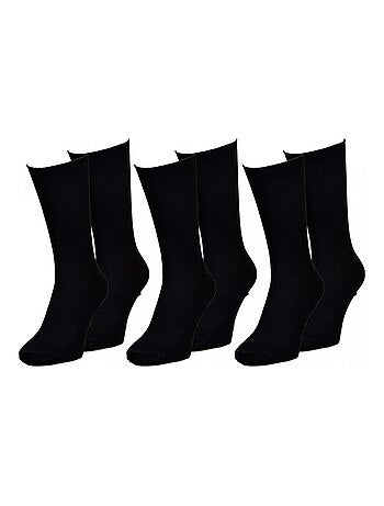 Calcetines sin elástico hombre Piernas sensibles - Pack de 3