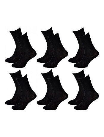 Calcetines sin elástico mujer Piernas sensibles - Pack de 12
