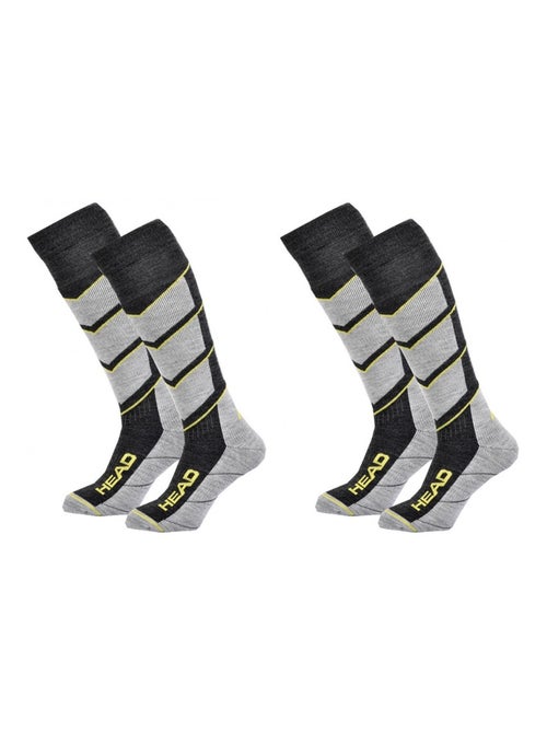 Calcetines SKI HEAD PERFORMANCE - Pack de 2 - Kiabi