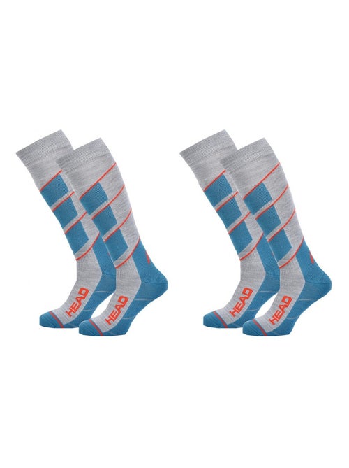 Calcetines SKI HEAD PERFORMANCE - Pack de 2 - Kiabi