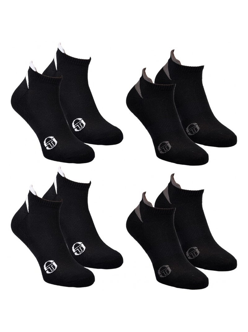 Calcetines SNEAKER SERGIO TACCHINI Pack de 4 Pares Multicolor - Kiabi