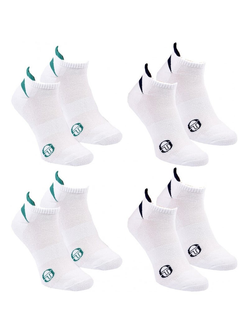 Calcetines SNEAKER SERGIO TACCHINI Pack de 4 Pares Multicolor - Kiabi