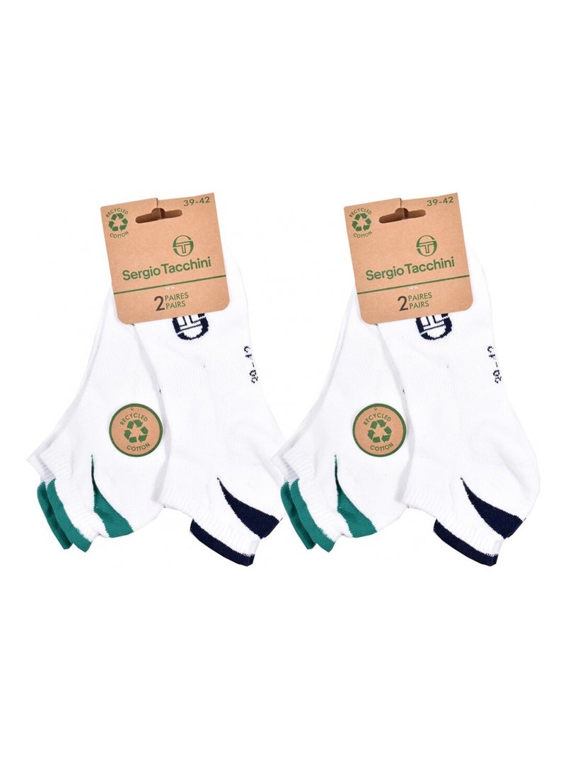 Calcetines SNEAKER SERGIO TACCHINI Pack de 4 Pares Multicolor - Kiabi
