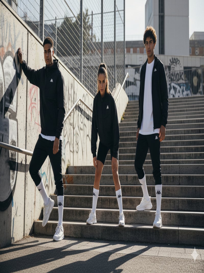 Calcetines SPORT KAPPA CREW - Pack de 12 Pares Blanco - Kiabi