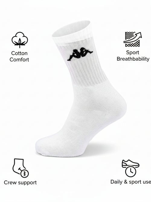 Calcetines SPORT KAPPA CREW - Pack de 12 Pares - Kiabi
