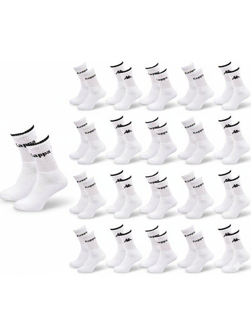 Calcetines SPORT KAPPA CREW - Pack de 20 PARES + 1 GRATIS - Kiabi