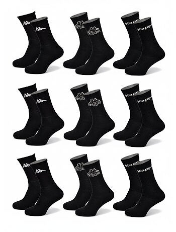 Calcetines SPORT KAPPA CREW - Pack de 9 Pares