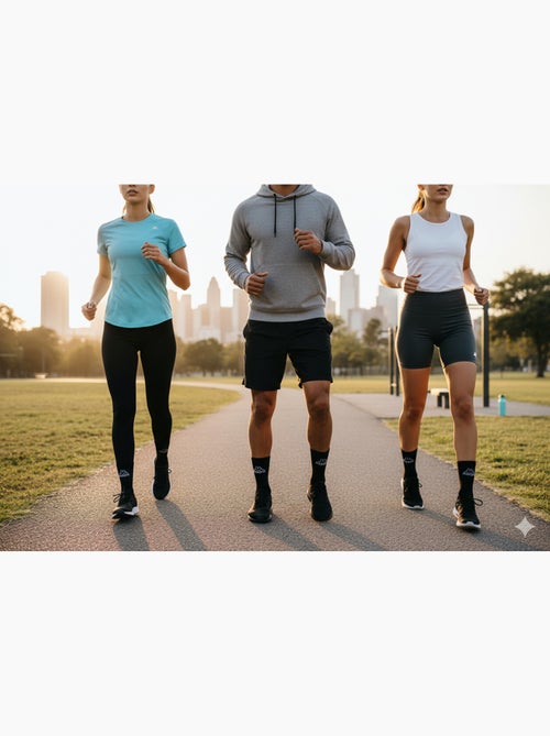 Calcetines SPORT KAPPA CREW - Pack de 9 Pares - Kiabi Calcetines SPORT KAPPA CREW - Pack de 9 Pares - Kiabi