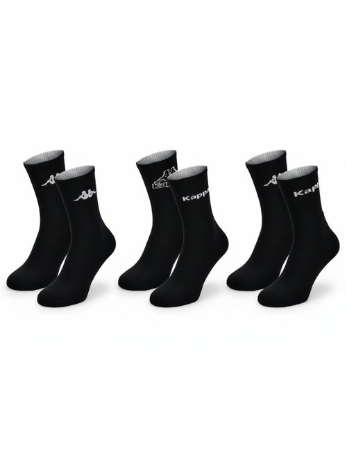 Calcetines SPORT KAPPA CREW - Pack de 9 Pares - Kiabi Calcetines SPORT KAPPA CREW - Pack de 9 Pares - Kiabi