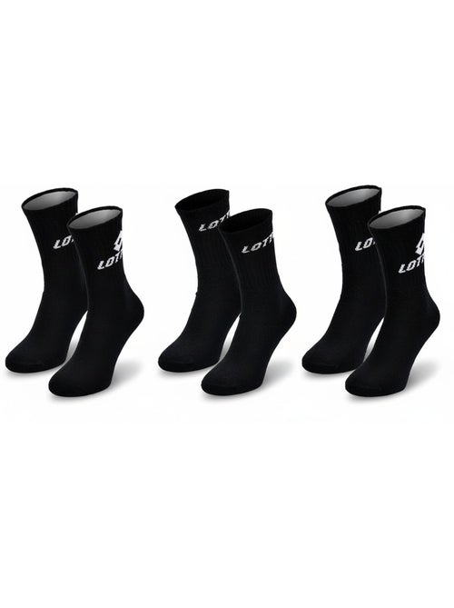 Calcetines SPORT LOTTO CREW - Pack de 12 Pares - Kiabi Calcetines SPORT LOTTO CREW - Pack de 12 Pares - Kiabi