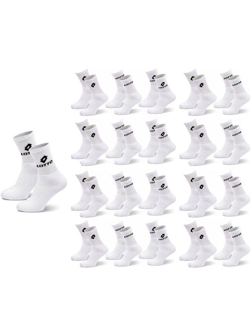 Calcetines SPORT LOTTO CREW - Pack de 20 PARES + 1 GRATIS - Kiabi