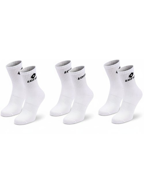 Calcetines SPORT LOTTO CREW - Pack de 3 Pares - Kiabi Calcetines SPORT LOTTO CREW - Pack de 3 Pares - Kiabi