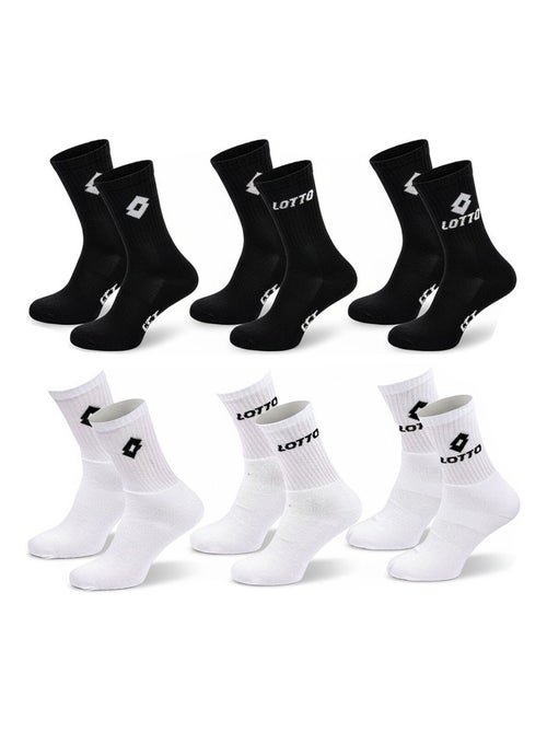 Calcetines SPORT LOTTO CREW - Pack de 6 Pares - Kiabi