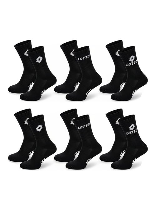 Calcetines SPORT LOTTO CREW - Pack de 6 Pares - Kiabi